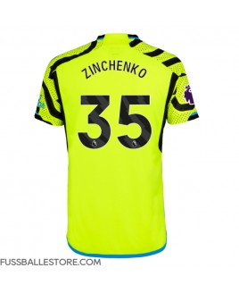 Günstige Arsenal Oleksandr Zinchenko #35 Auswärtstrikot 2023-24 Kurzarm